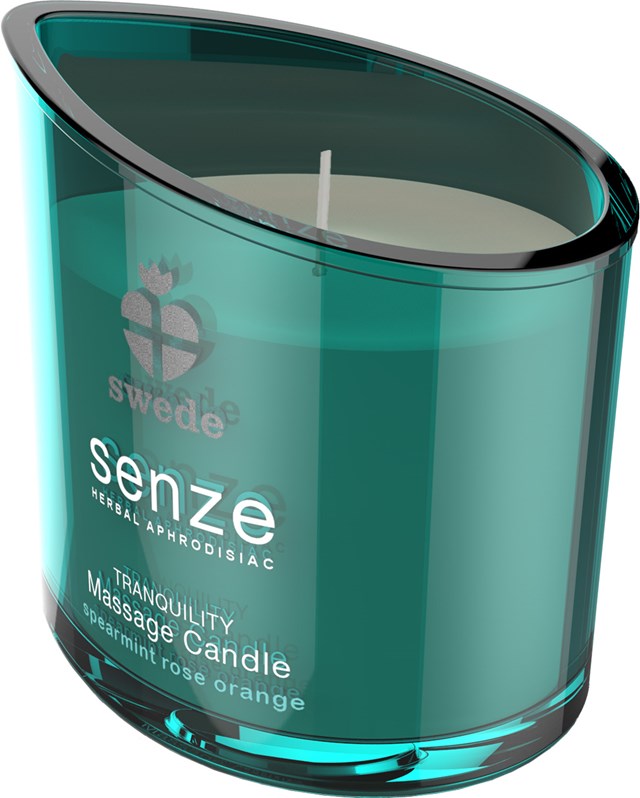 Senze Tranquility Massagelys - Spearmint Rose Orange