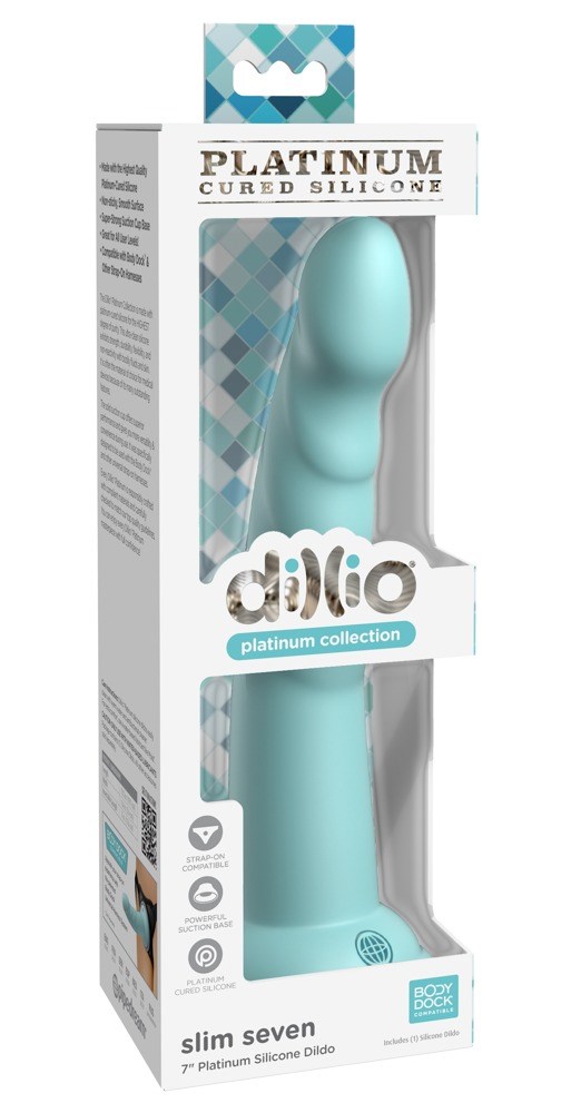 Slim Seven Dildo - Turkis