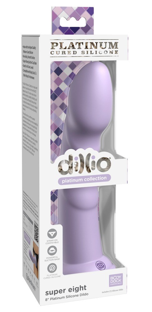 Super Eight Dildo - Lilla