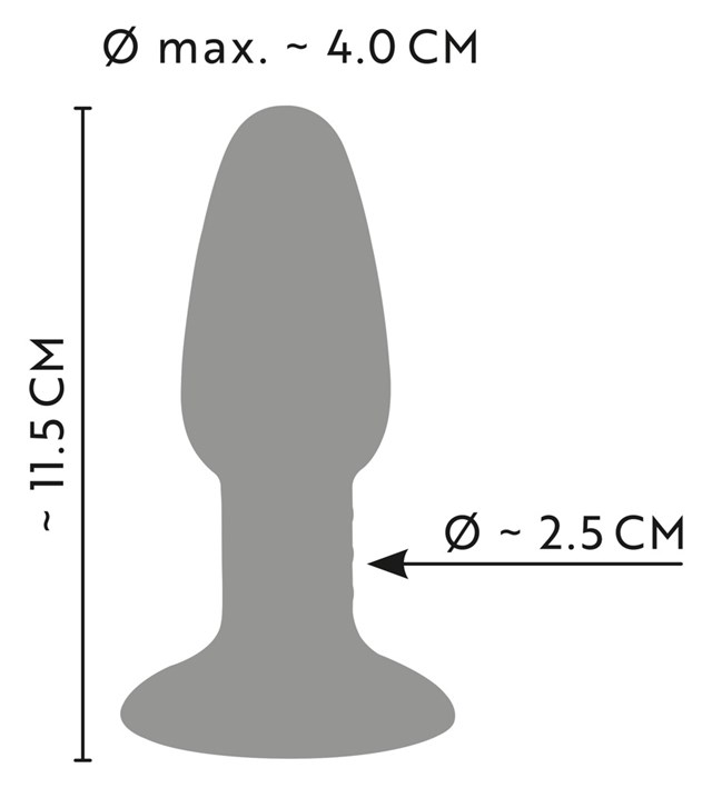 Anos Tricolour Buttplug