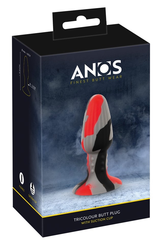 Anos Tricolour Buttplug