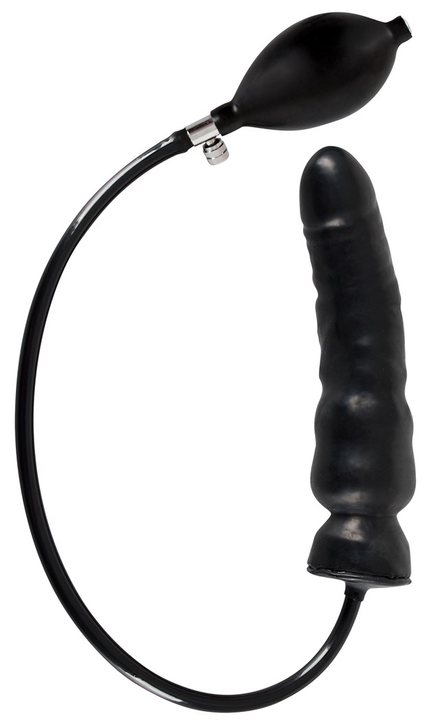 Latex Oppustelig Dildo