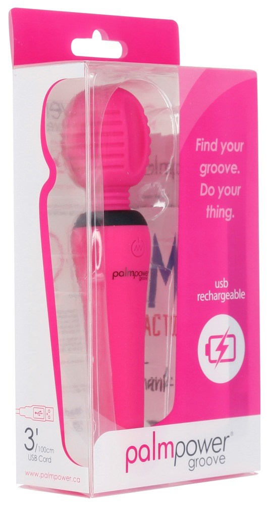 GROOVE MASSAGE WAND - PINK