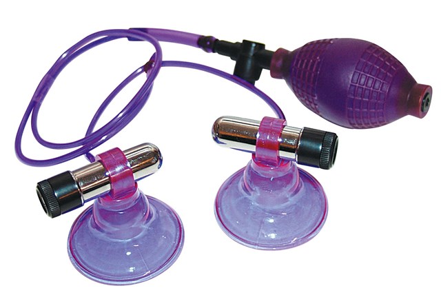Ultra Violet Vibrating Nipple Suckers
