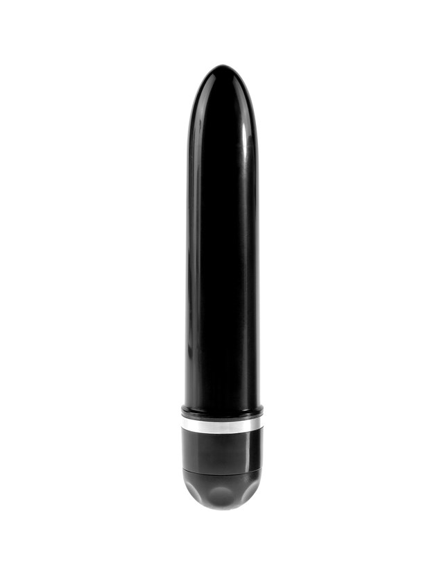 Stiffy Vibrerende Dildo 18.5 cm - Naturlig Lys