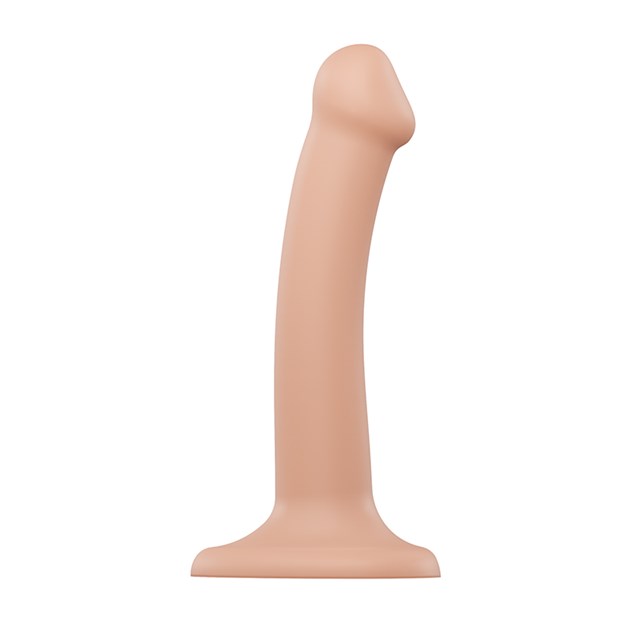 Bøjbar Dildo Dual Density Small - 17 cm