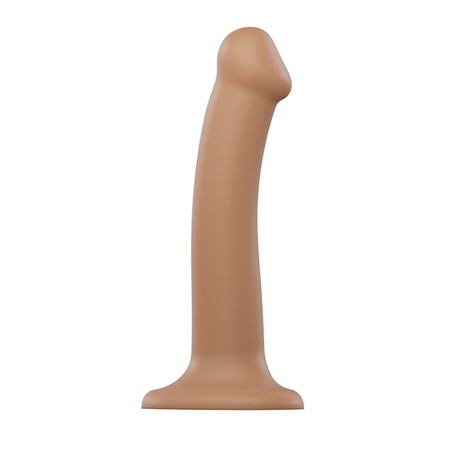 Bøjbar Dildo Dual Density Medium - 18 cm