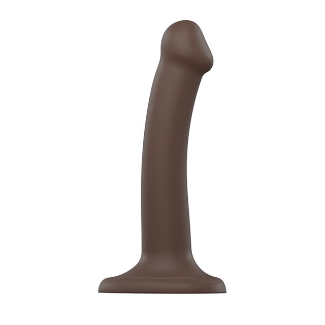 Bøjbar Dildo Dual Density Small - 17 cm