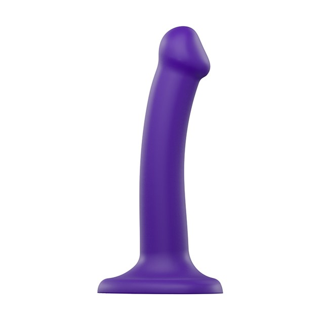 Bøjbar Dildo Dual Density Small - 17 cm