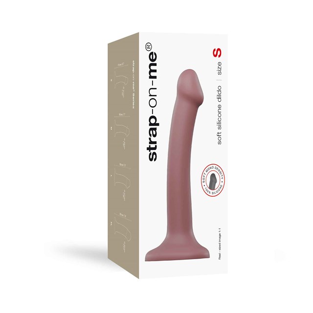Mono Density Dildo Vieux Rose - 17 cm