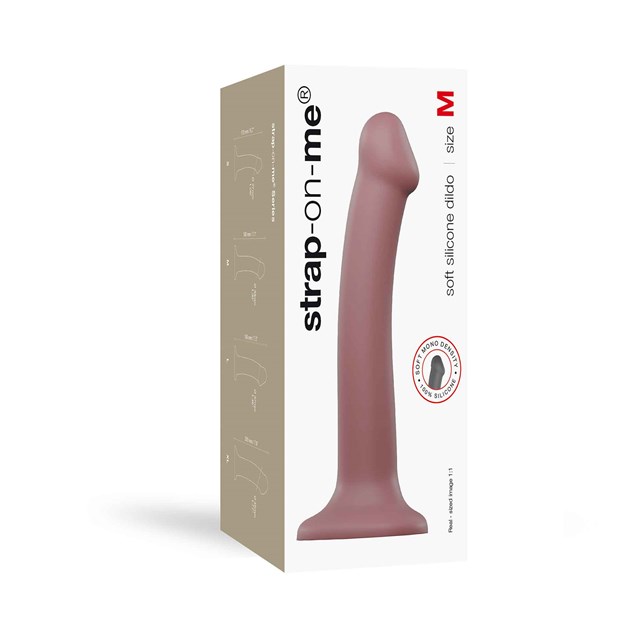 Mono Density Dildo Vieux Rose - 18 cm