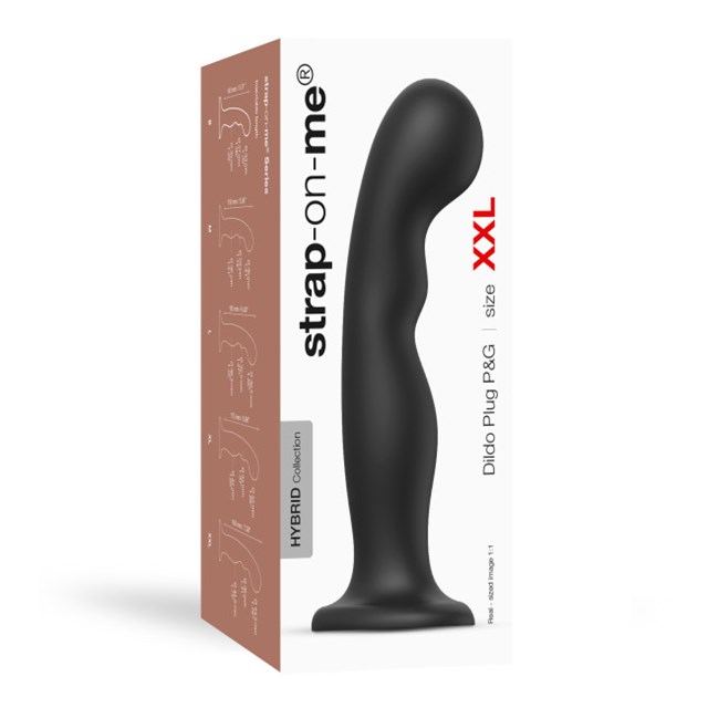 DILDO PLUG P&G BLACK - XXL