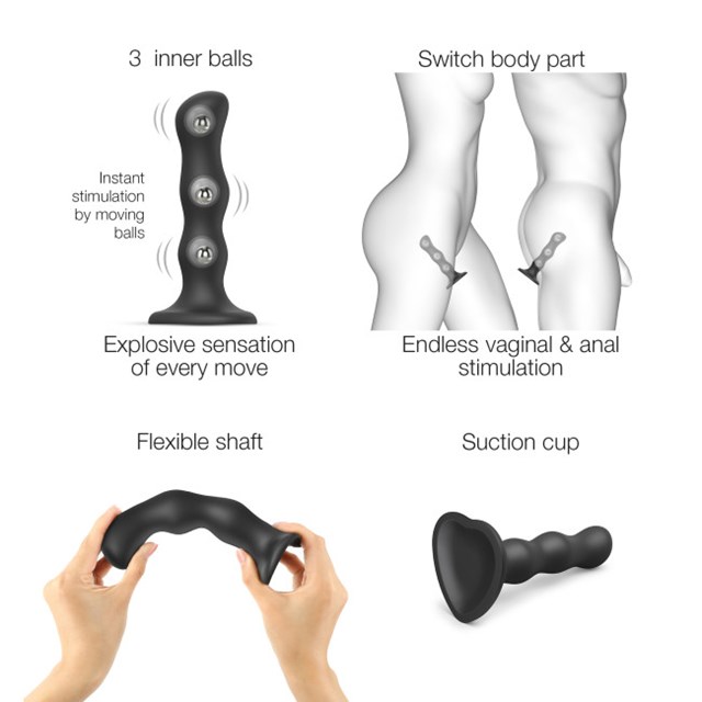 DILDO GEISHA BALLS SORT - M