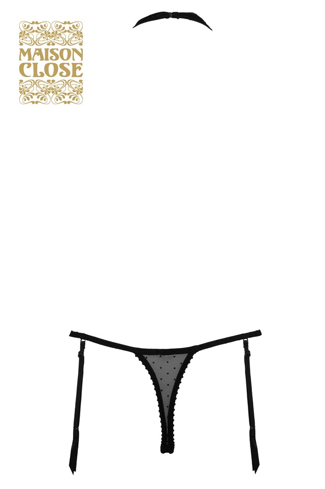 Rue Des Demoiselles - Bodystocking med G-Streng
