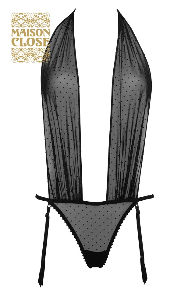 Rue Des Demoiselles - Bodystocking med G-Streng