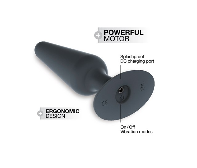 Best Vibe - Genopladelig Vibrerende Medium Plug