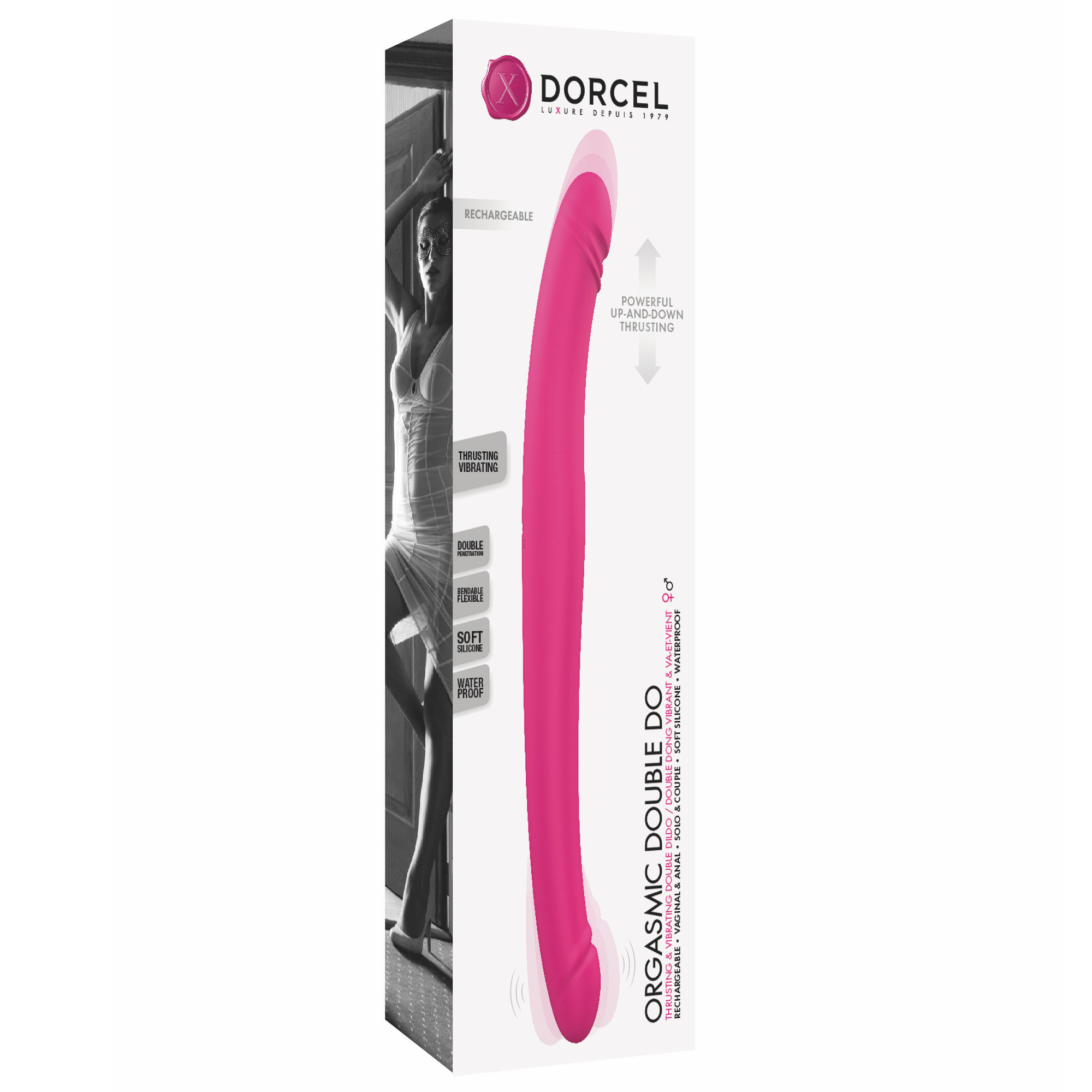 VIBRATING & THRUSTING ORGASMIC DOUBLE DO