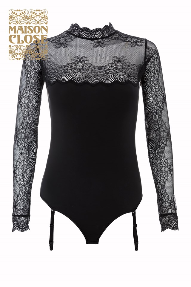 LA DIRECTRICE Langærmet Bodystocking