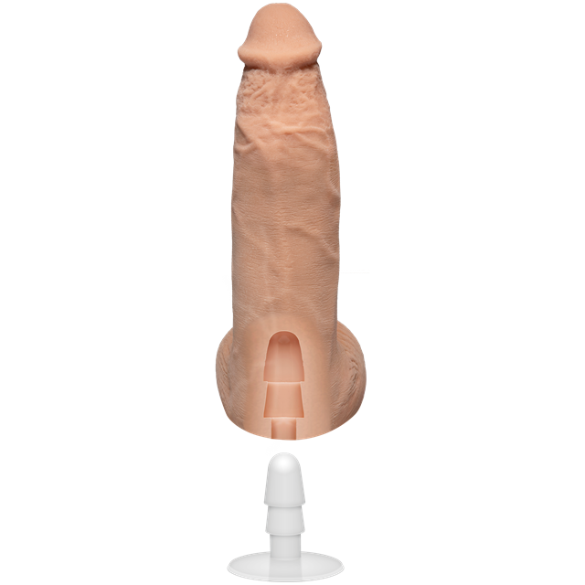 Brysen 19cm Dildo med Aftagelig Vac-U-Lock-Sugekop