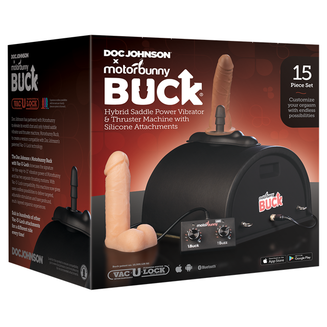 Doc Johnson x MotorBunny Buck with Vac-U-Lock