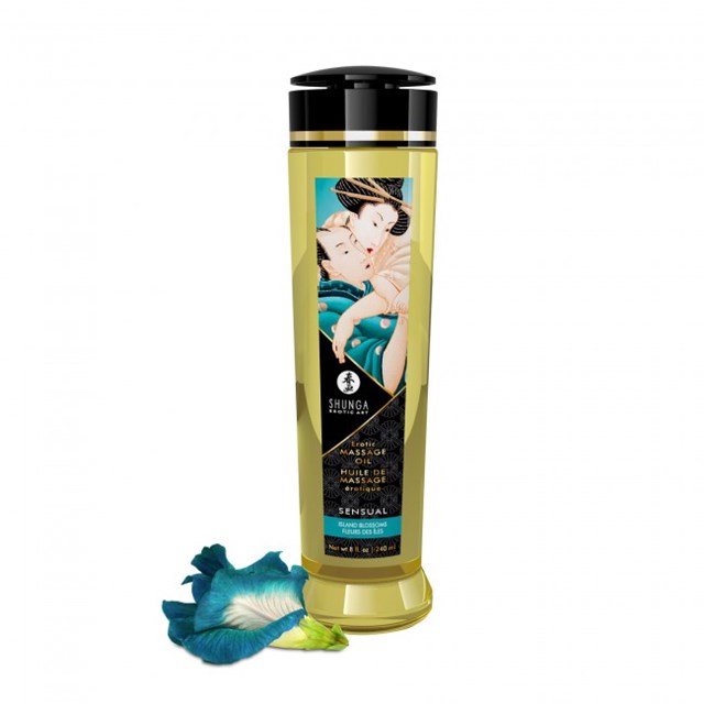 EROTISK MASSAGEOLIE SENSUAL ISLAND BLOSSOM - 240 ML