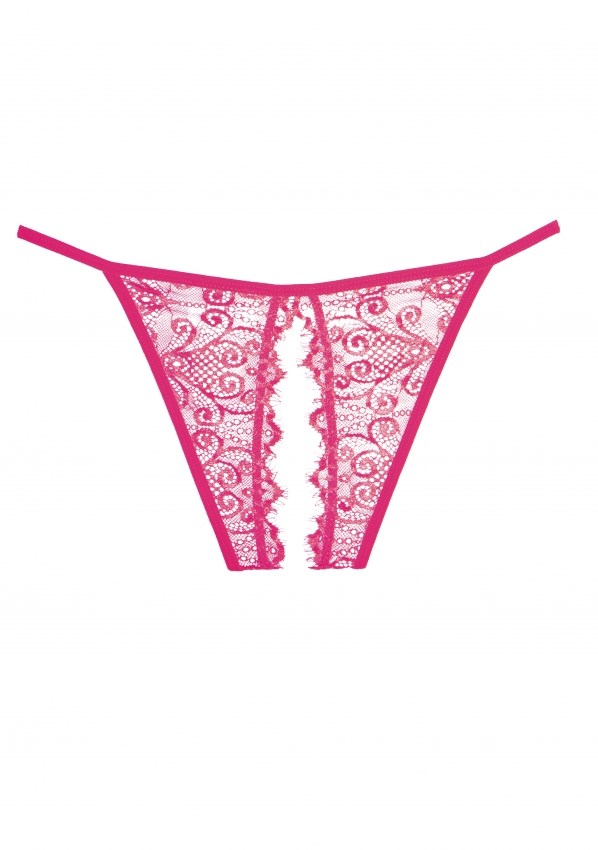 Adore Enchanted Belle - Pink Blondetrusser med Åbning Bagtil