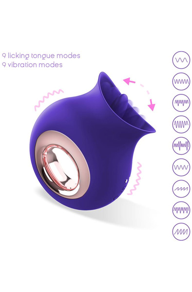 No. 25 Licking Tongue & Vibrator Clitoris Massager