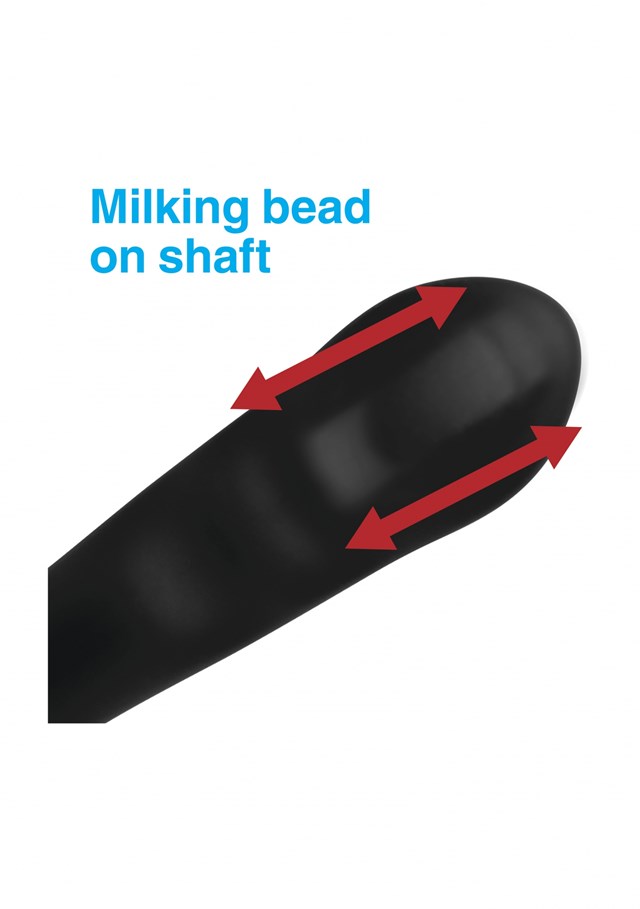 7X P-MILKER Silicone P-spot Stimulator