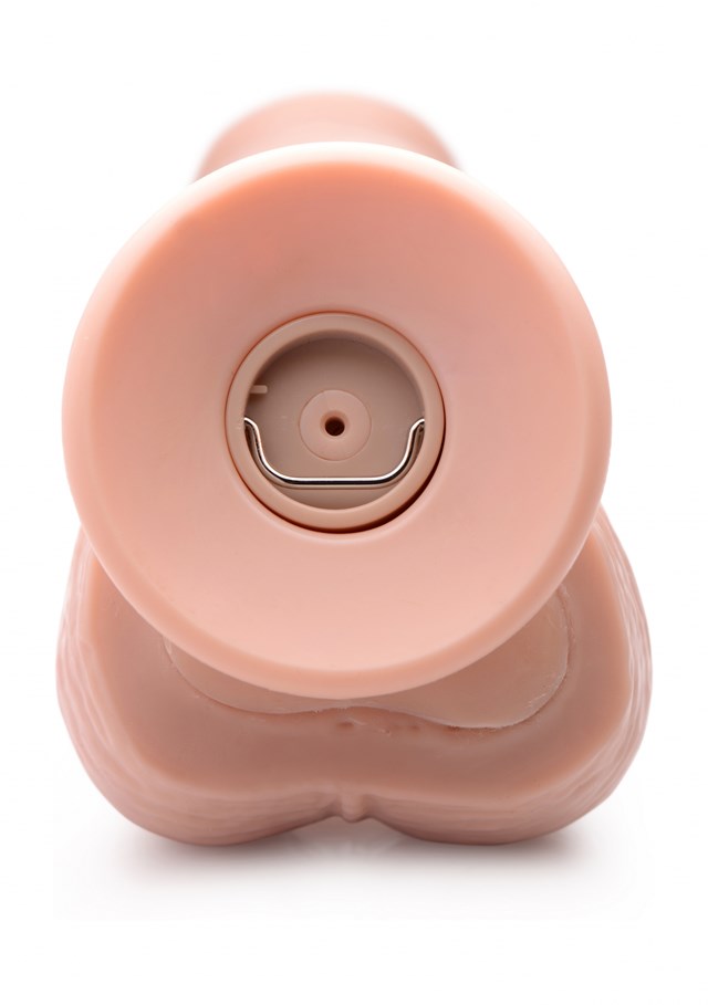 Loadz 21.5cm Vibrating Squirting Dildo med Fjernbetjening