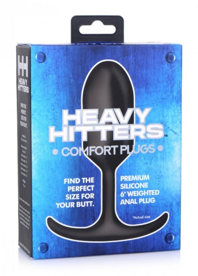 Heavy Hitters Vægtet Buttplug - Stor