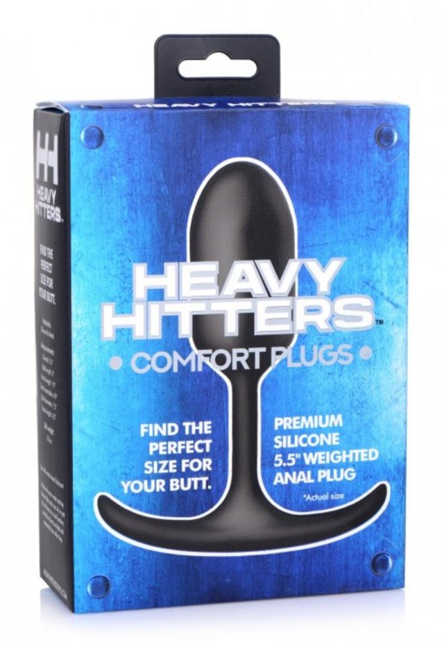 Heavy Hitters Weighted Anal Plug - Small