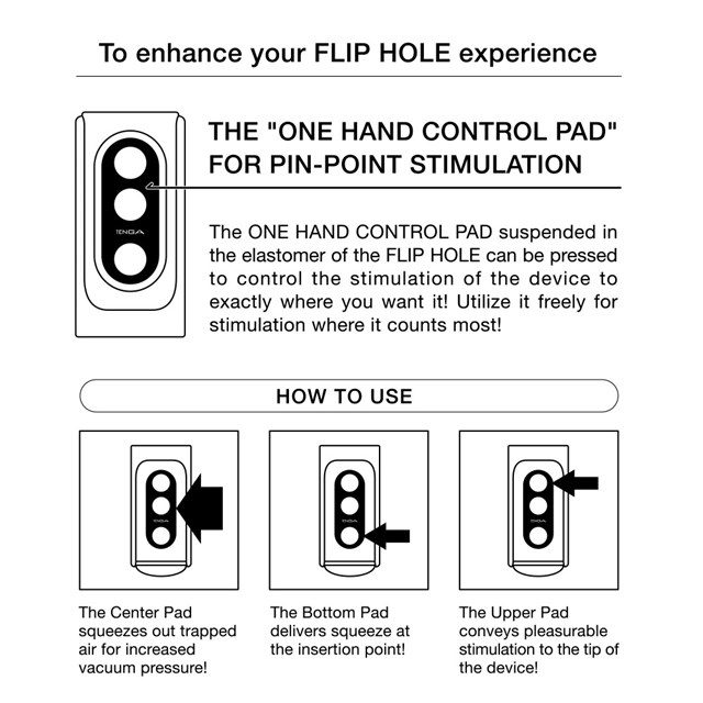 TENGA Flip Hole Black Edition