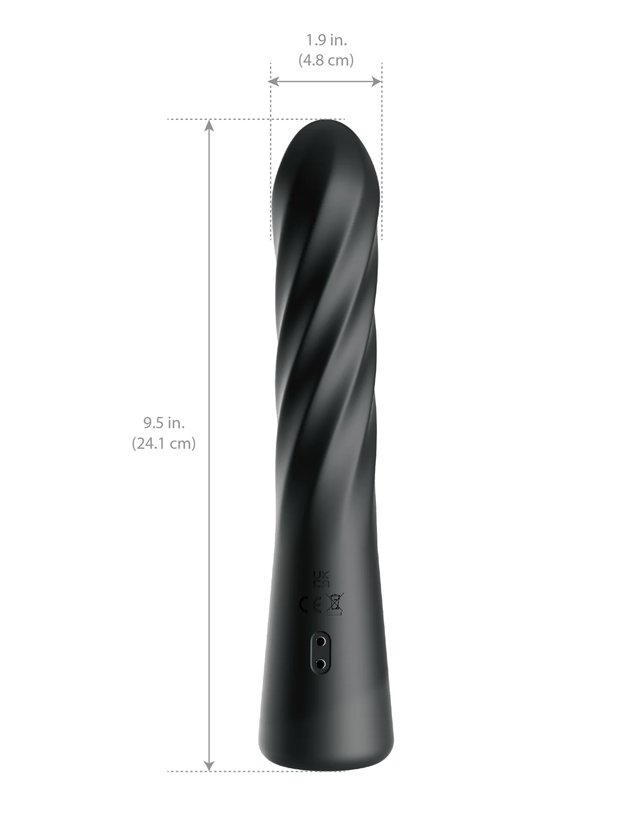 Twist Ecstasy - Twist & Thrust Anal Vibrator