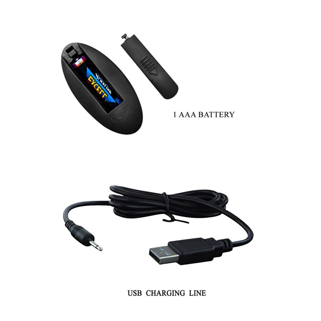 Anal Plug With 4 Vibration & 4 Thrusting Modes