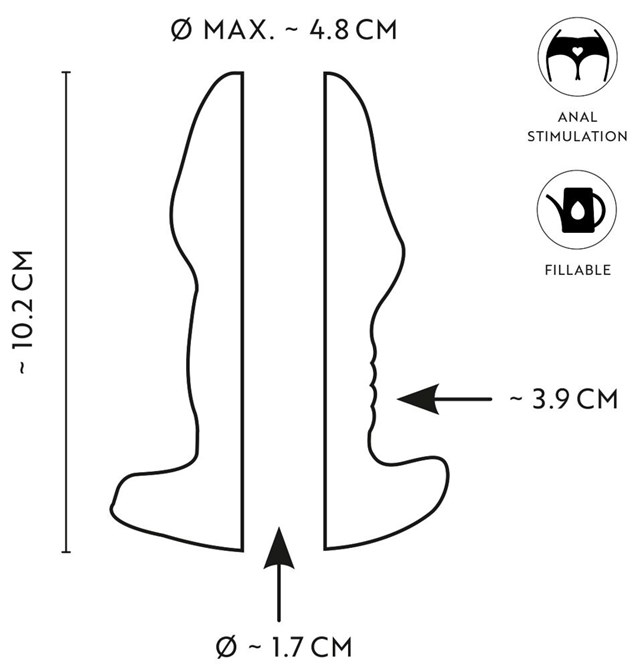 Butt Plug with Tunnel