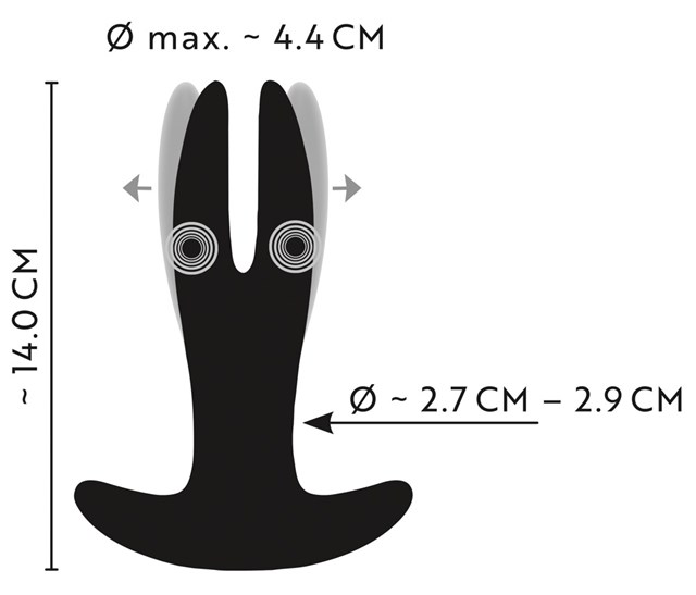 RC Anal Spreader with Vibration