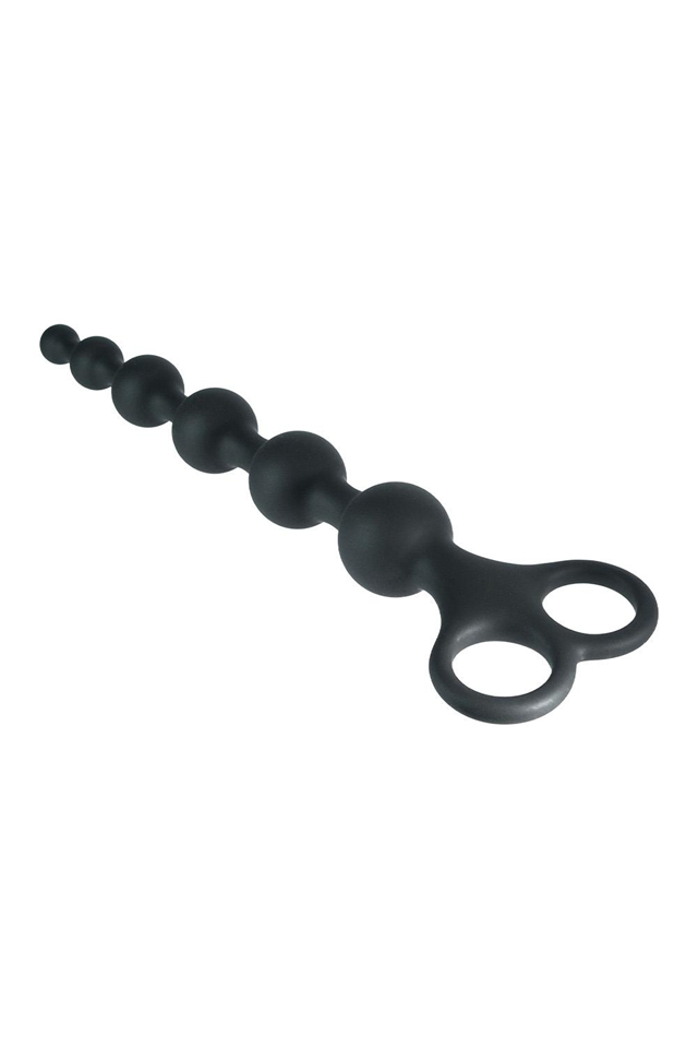 ARSE BEADS #1 BLACK SILICONE