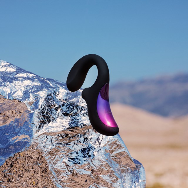 Enigma Cruise - DOBBELTSTIMULERENDE SONISK VIBRATOR - Sort