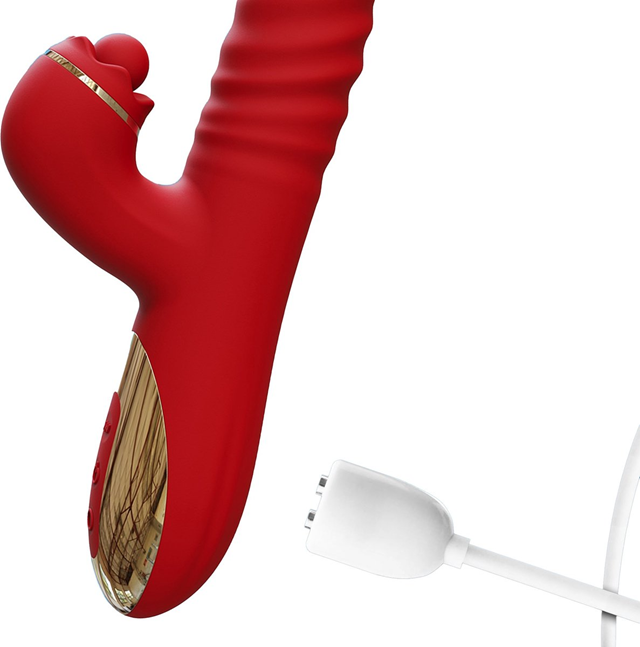 Ascen Thrusting & Waving Vibe With App