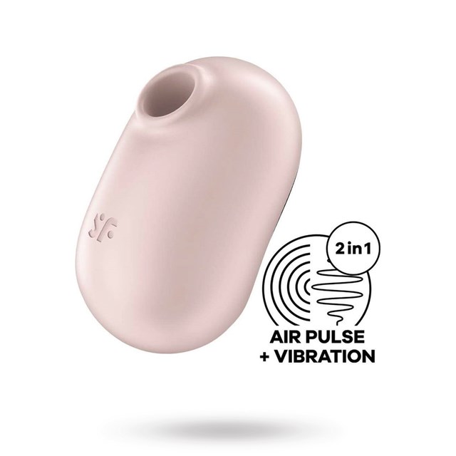 Satisfyer Pro To Go 2 Lufttrycksvibrator - Beige