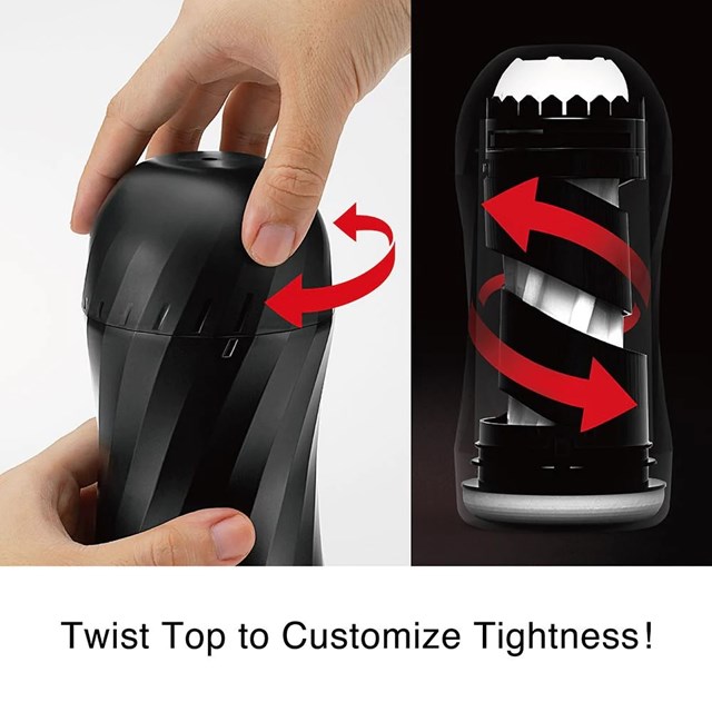 Air-Tech Twist Reusable Vacuum Cup Ripple