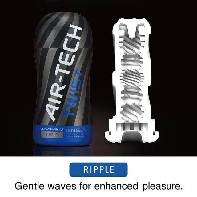 Air-Tech Twist Reusable Vacuum Cup Ripple