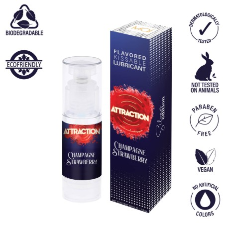 Lubricant Champagne Strawberry 50 ml