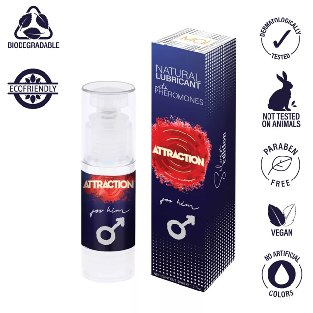 Lubricant With Pheromones For Him 50 ml