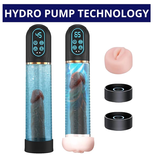 Automatic 2-in-1 Penis Enlargement Hydro Pump