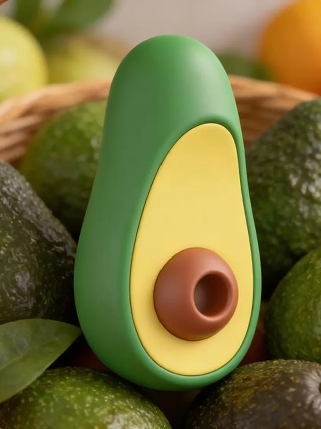 Avocado Clitoral Stimulator With Suction