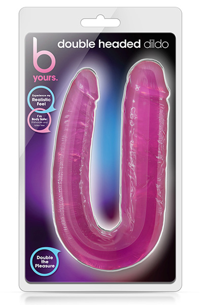 B Yours Double Headed Dildo Pink 45 cm