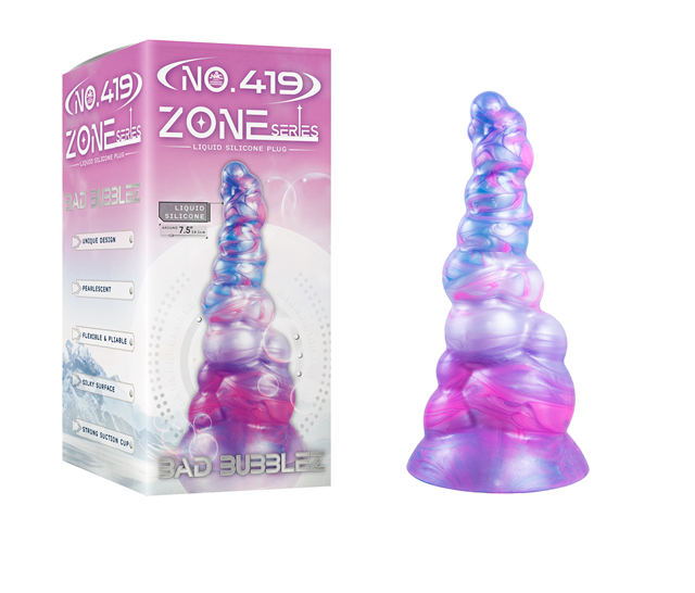 Bad Bubblez Silicone Dildo 19 cm