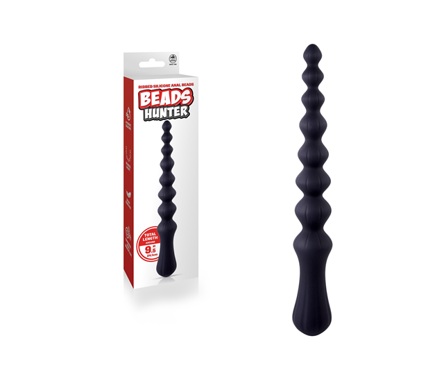 Beads Hunter - Ribbed Silicone Anal Beads