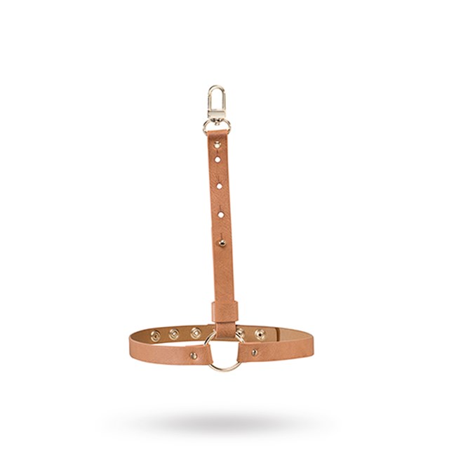 Indiscrets - Maze Shorts Garter Brown